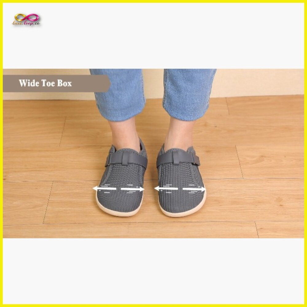 Wide Width Walking Shoes Adjustable Breathable Ze… - image 7